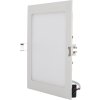 bílý vestavný LED panel 225x225mm (Barva světla Teplá bílá, Stmívatelnost Stmívatelný, Výkon 18W)