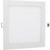 bílý vestavný LED panel 225x225mm (Barva světla Teplá bílá, Stmívatelnost Stmívatelný, Výkon 18W)