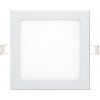 bílý vestavný LED panel 225x225mm (Barva světla Teplá bílá, Stmívatelnost Stmívatelný, Výkon 18W)