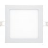 Stmívatelný bílý vestavný LED panel 225x225mm 18W denní bílá
