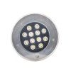 97386 4 pojezdove zemni led svitidlo 12w tepla bila 200mm