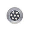 97407 3 pojezdove zemni led svitidlo 24w tepla bila