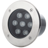 97515 10 pojezdove zemni led svitidlo 7w tepla bila 150mm