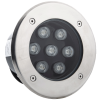 97515 4 pojezdove zemni led svitidlo 7w tepla bila 150mm