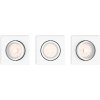 Philips LED svítidlo podhledová GU10 3x5W Enneper denní bílá 50193/31/PN